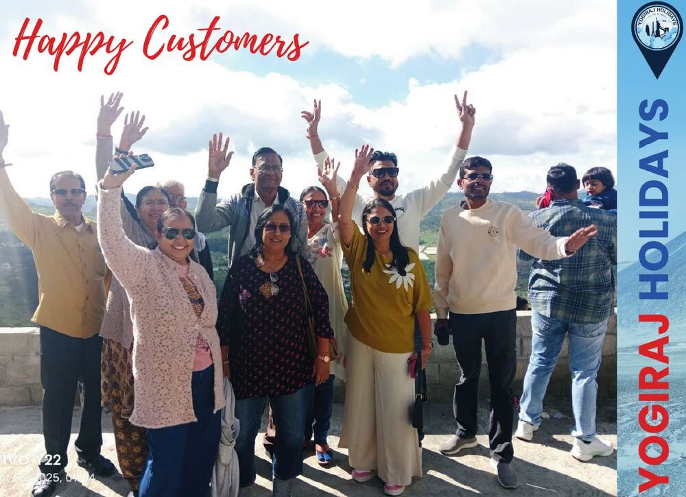 Happy group tour memory
